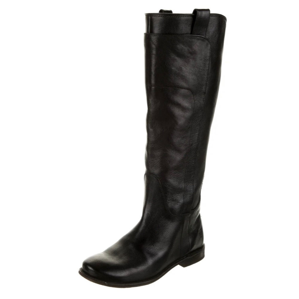 FRYE Paige Tall Black Riding Boots